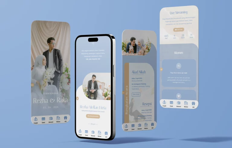 Desain undangan Bestari Empat