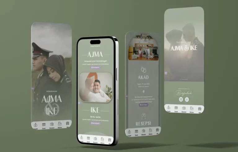 Desain undangan Bestari Tiga