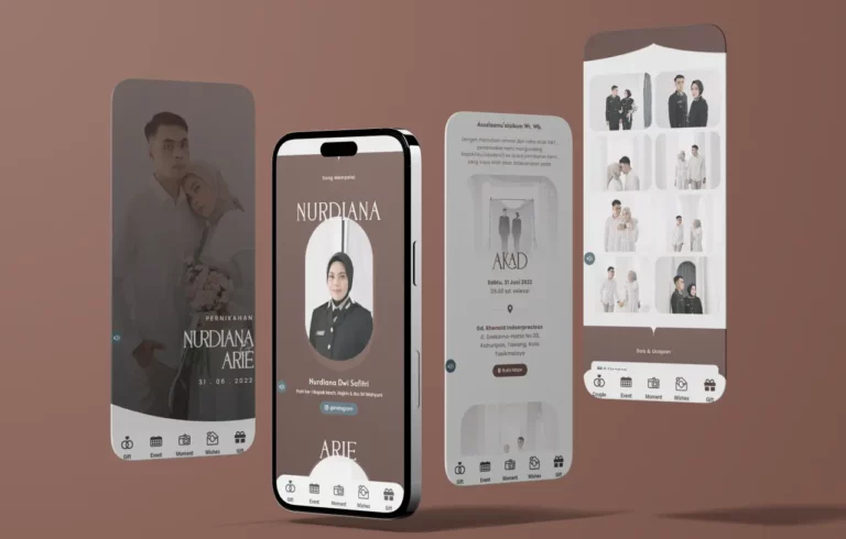 Desain undangan Bestari Dua
