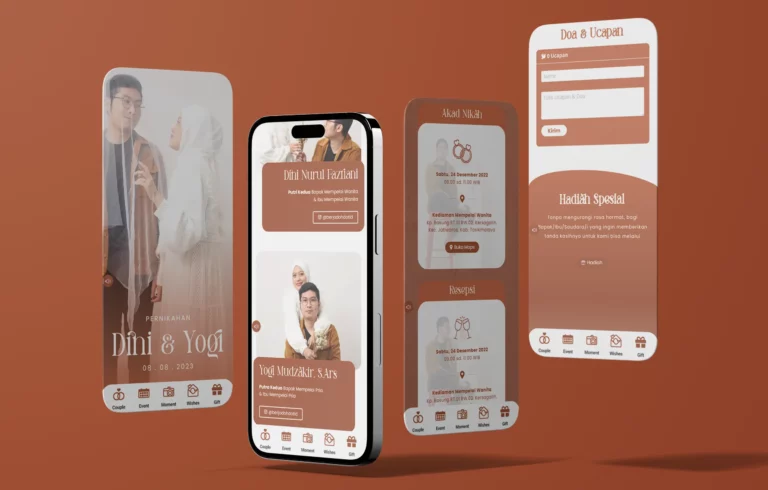 Desain undangan Bestari Lima