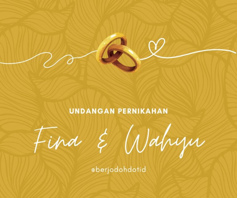 Undangan klien Berjodoh.ID