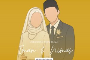 Undangan Pernikahan Iman & Nimas | @berjodohdotid