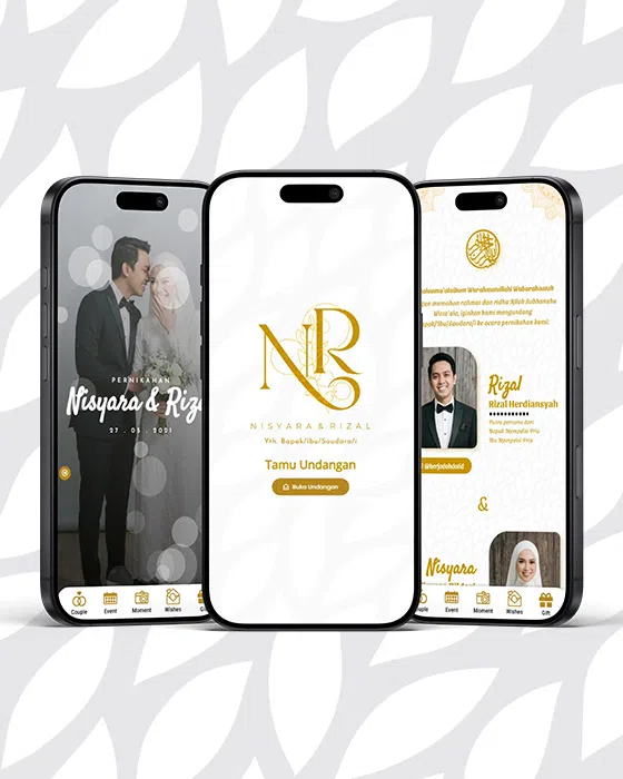 Desain undangan Luks Satu