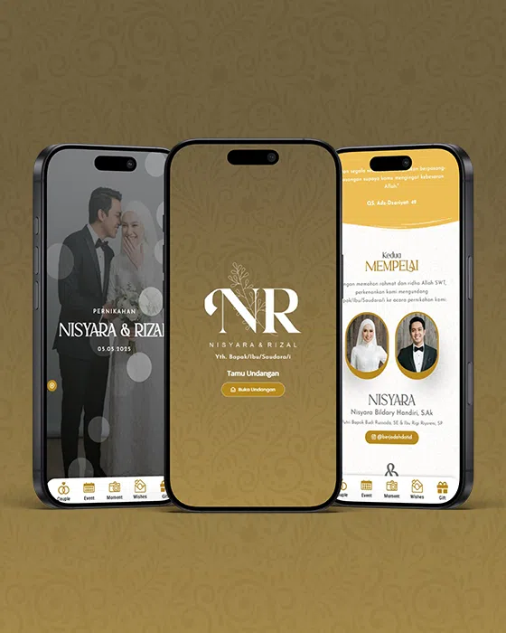 Desain undangan Luks Dua