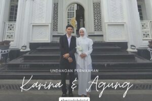 Undangan Pernikahan Karina & Agung | @berjodohdotid